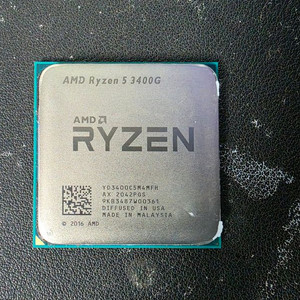 라이젠 3400g cpu 팔아요 이미지