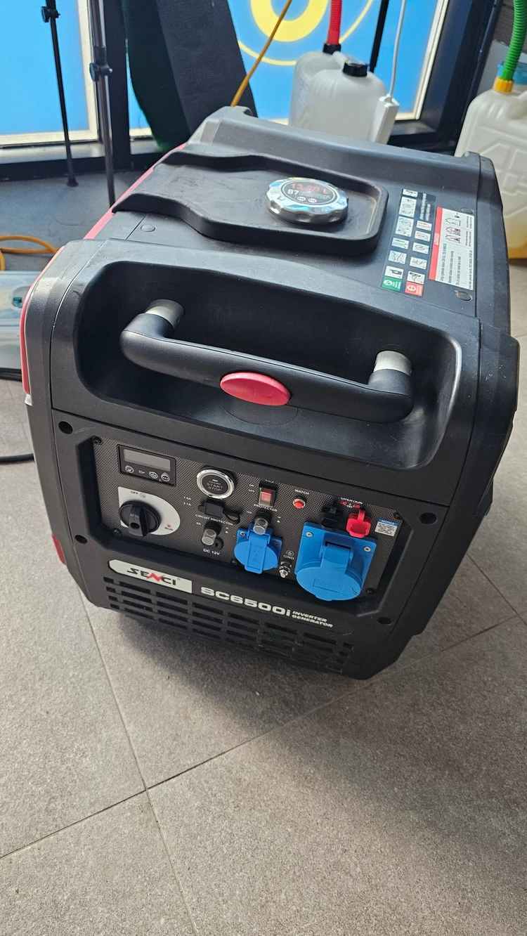 센시 저소음 인버터 발전기 6kW 이미지