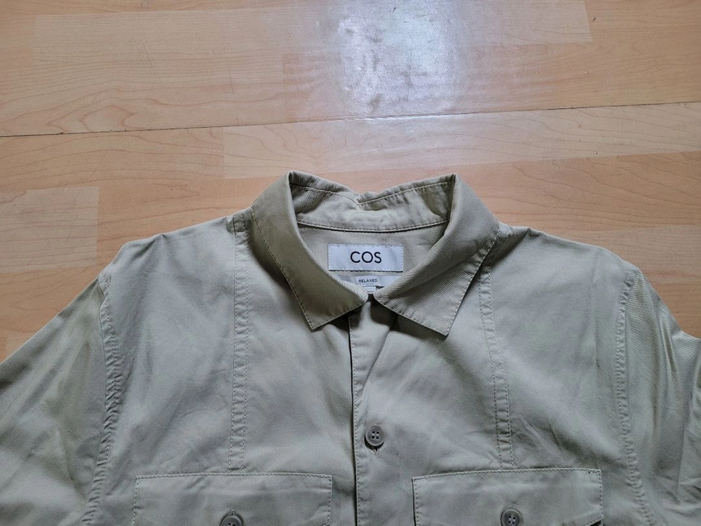 COS 릴렉스드 코튼 오버핏 셔츠 XS(95~100) 팝니다. 이미지