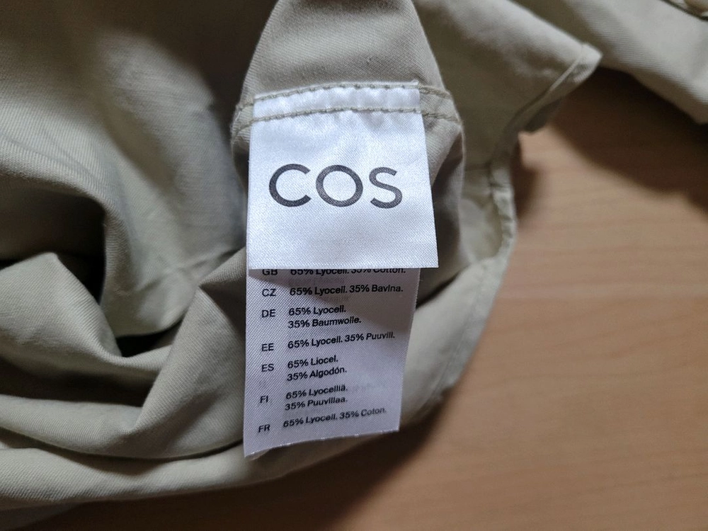 COS 릴렉스드 코튼 오버핏 셔츠 XS(95~100) 팝니다. 이미지