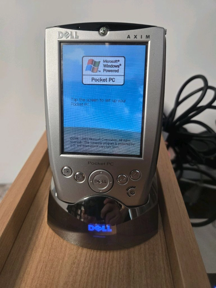 델PDA 윈도우OS Axim X5 포켓PC+무선LAN카드+충전독 - 안심되는 중고거래