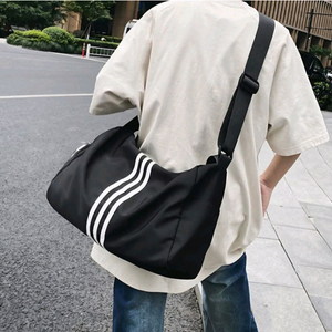 대용량 삼선 크로스백 스쿨백 남여공용 생활방수 메신저백 이미지