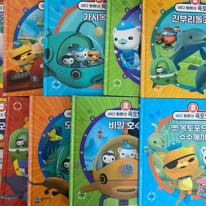 옥토넛책10권+깨미의공룡탐험대10권+폴리2권 이미지