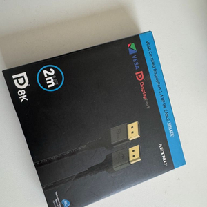 아트뮤 DP to DP 8K DisplayPort 2m 케이블 미개봉 새제품 이미지