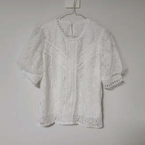 자수 레이스 블라우스 F 이미지