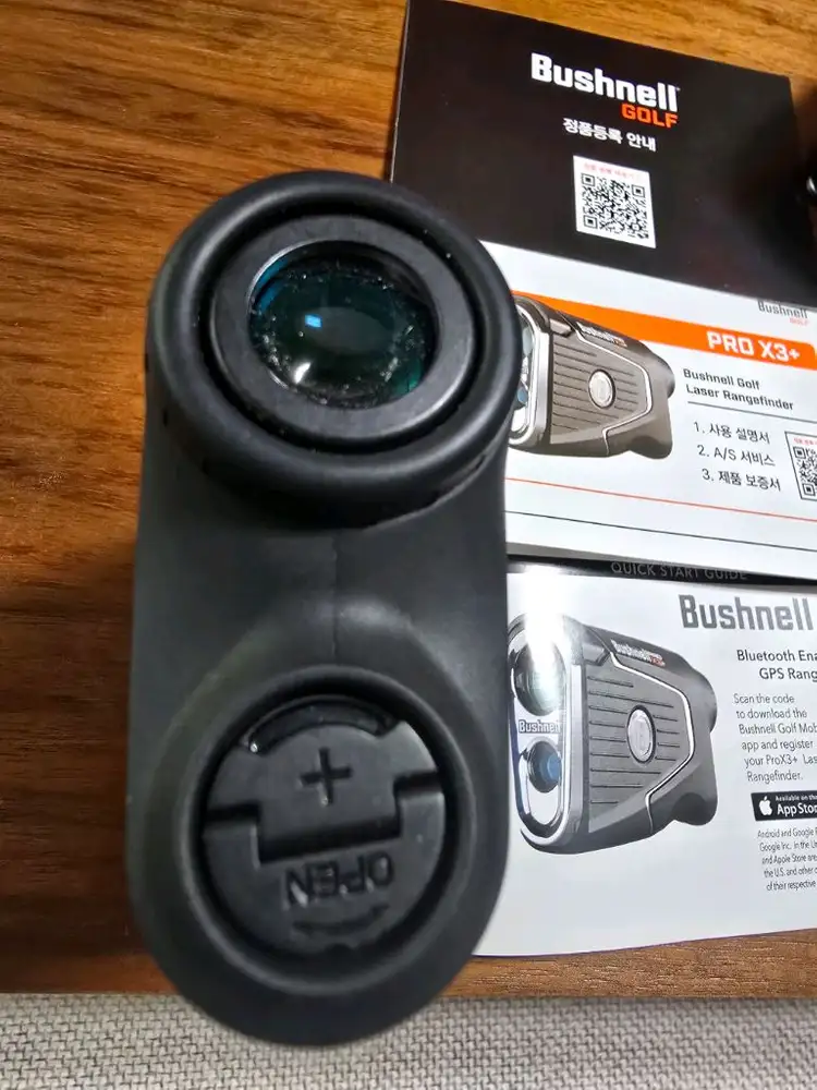 골프 레이저 거리측정기(부쉬넬 pro x3+) 이미지