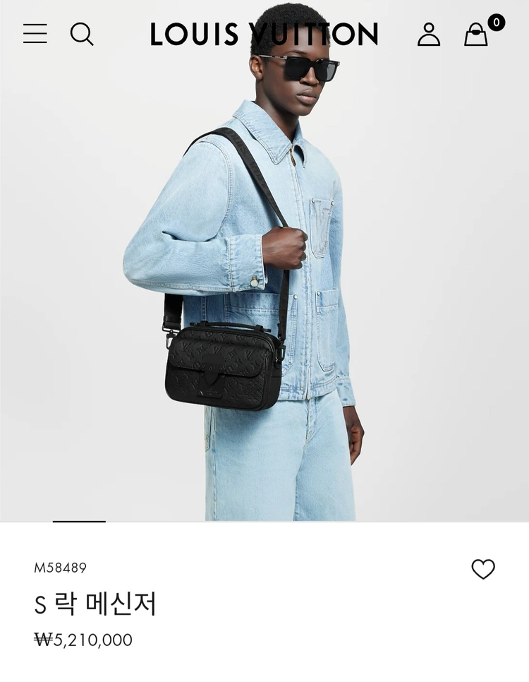 루이비통 토리옹 모노그램 S락 토트백 크로스백 (새상품) 이미지
