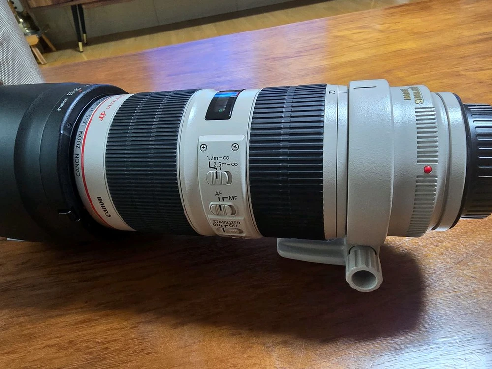 캐논 70-200mm 망원렌즈 팝니다 이미지