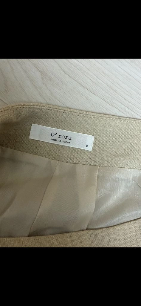 에이블리 베이지 플리츠치마 자켓 셋업 투피스(새상품,s사이즈) 이미지