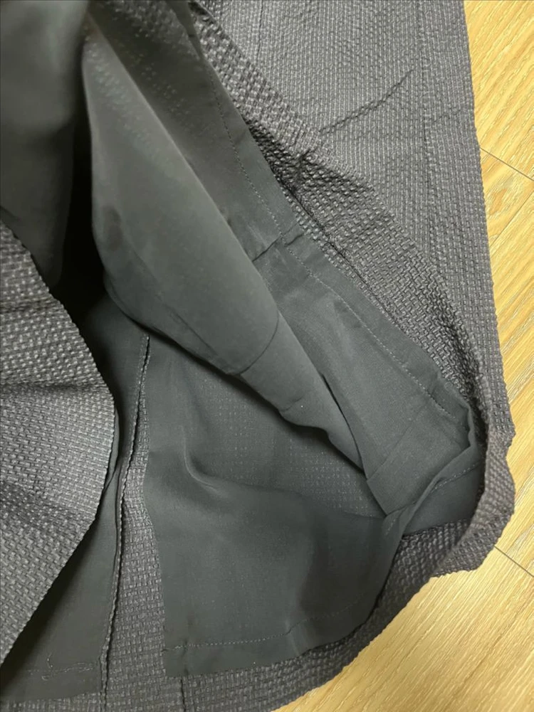 BCBG 시어서커 반팔 원피스 66 이미지