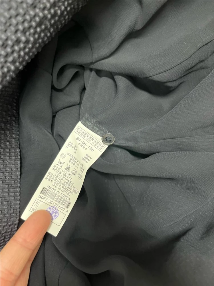 BCBG 시어서커 반팔 원피스 66 이미지