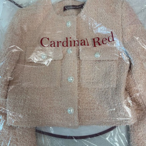 카디널레드 spring warm tweed 스프링 웜 트위드 자켓 이미지
