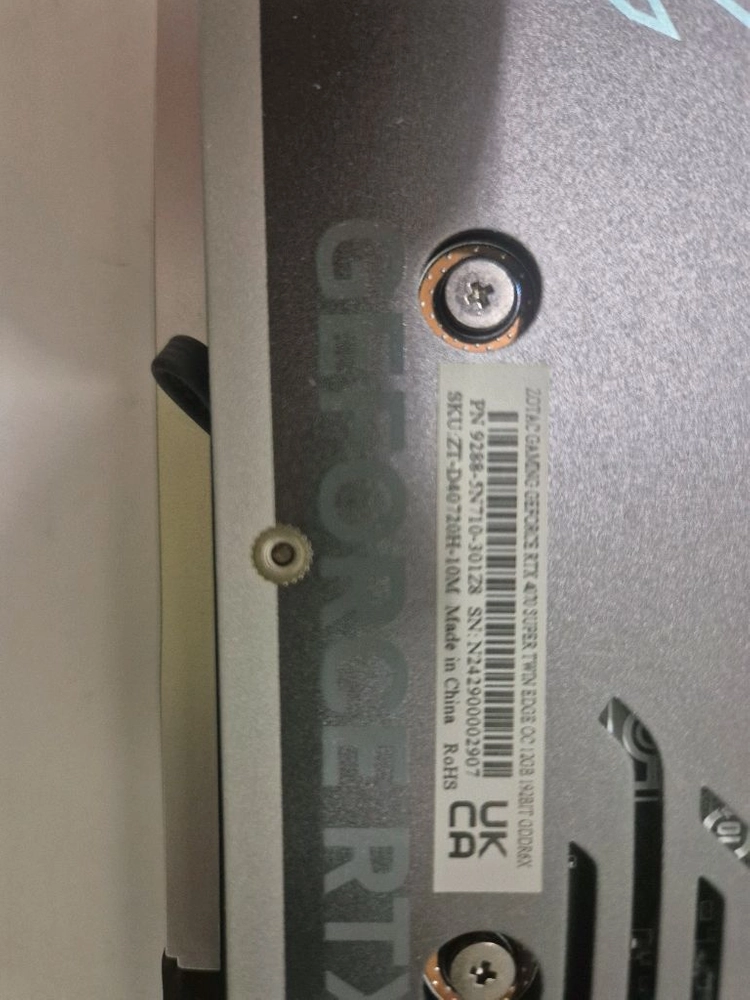ZOTAC GAMING 지포스 RTX 4070 SUPER TWIN Edge OC D6X 12GB 이미지