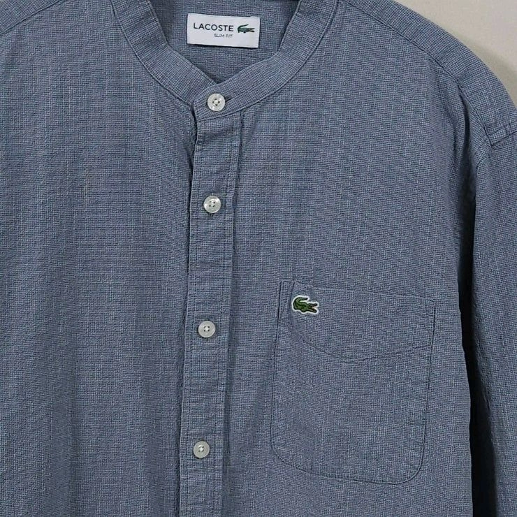 95 LACOSTE 라코스테 헨리넥 셔츠 간절기 여름 이미지