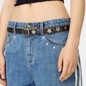 글로니 웨스턴 크랙 벨트 브라운 새상품 이미지