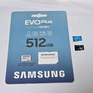 마이크로SD카드 512GB + 어댑터 이미지