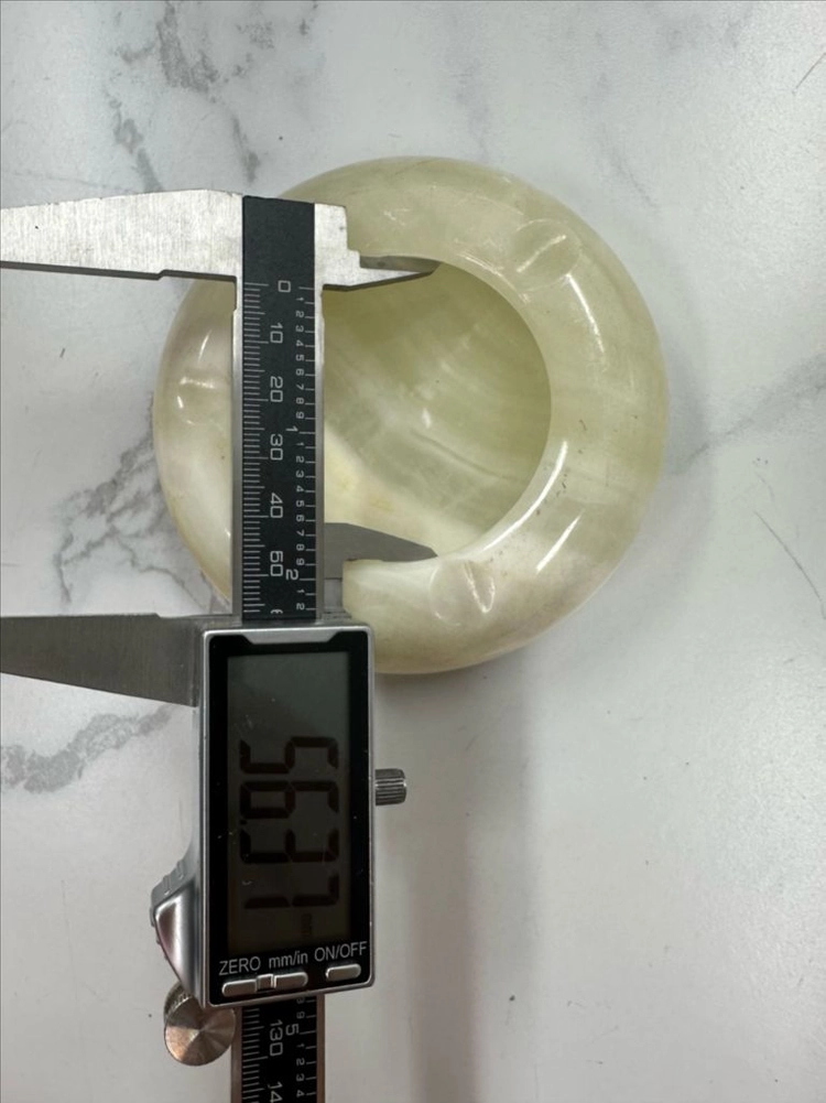 상태최상 빈티지 천연 오닉스 대리석 재떨이 트레이 팝니다 이미지