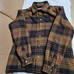 슈프림 라인드 플란넬 스냅 셔츠 자켓 23FW 이미지