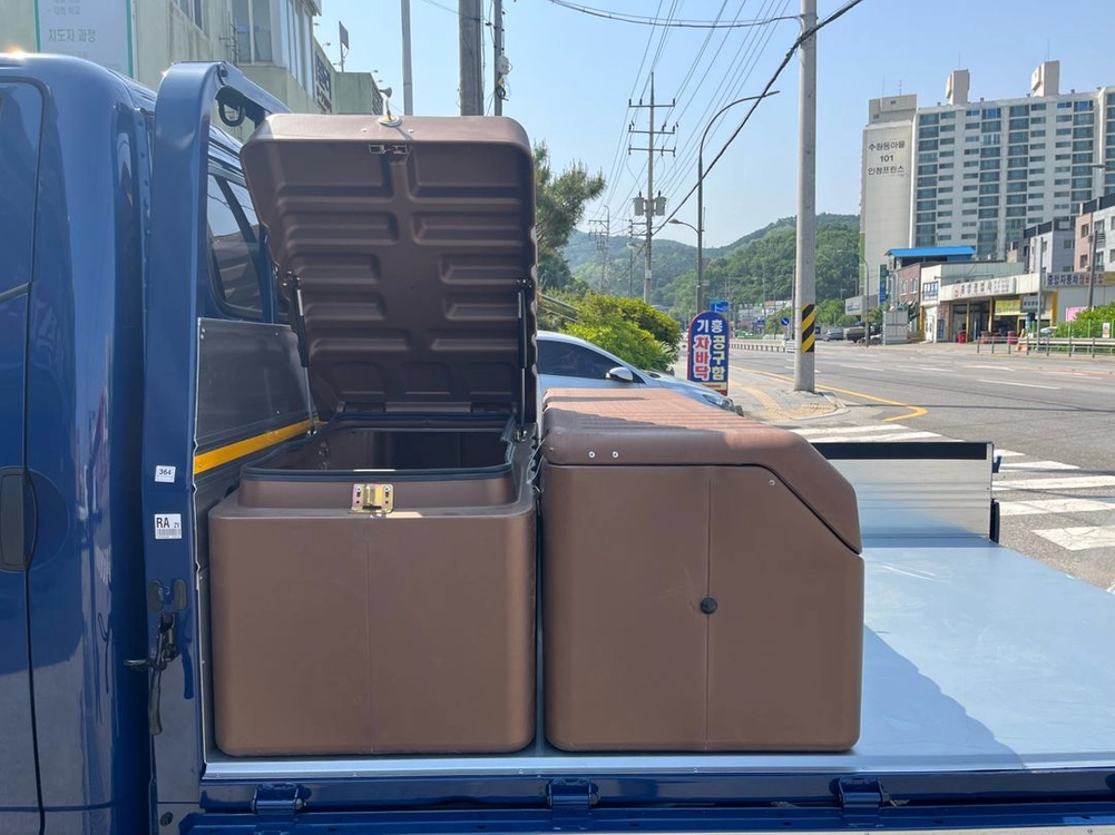PE UV 상부 공구함 화물차 트럭 (포터봉고) 이미지