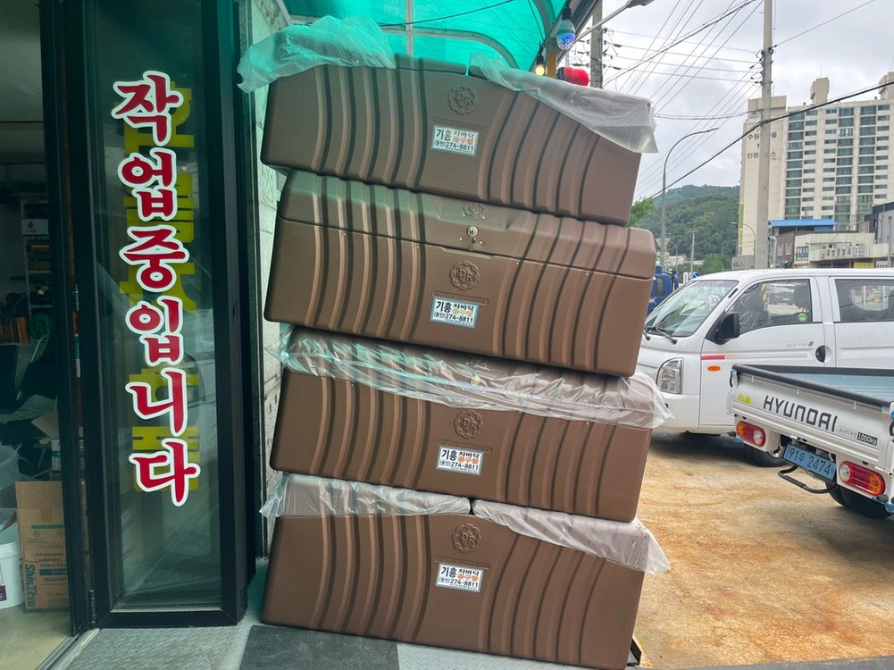PE UV 상부 공구함 화물차 트럭 (포터봉고) 이미지