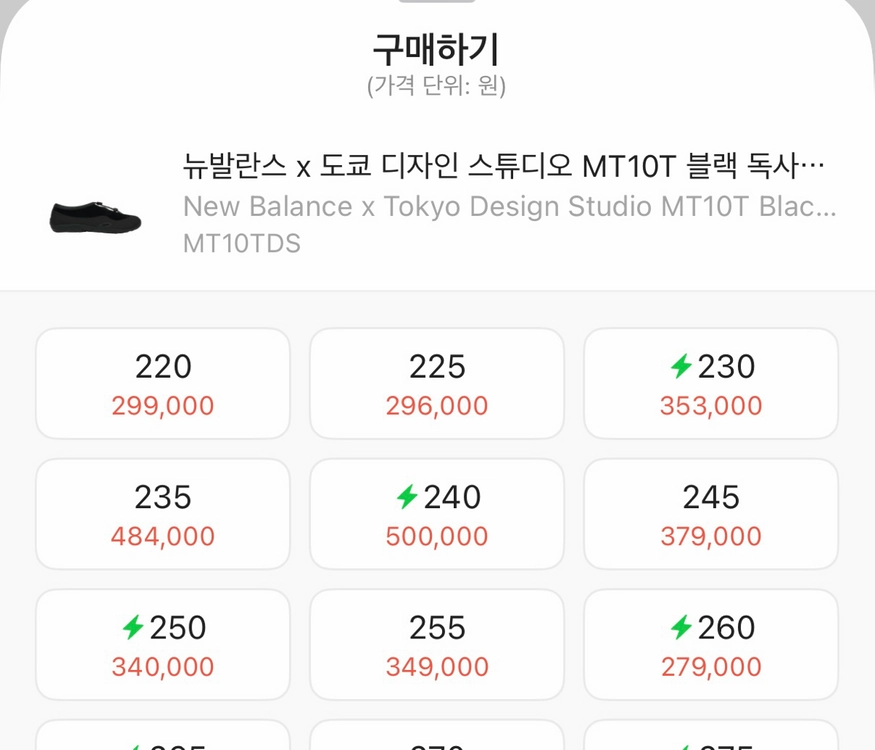 뉴발란스 도쿄디자인(235사이즈) 이미지