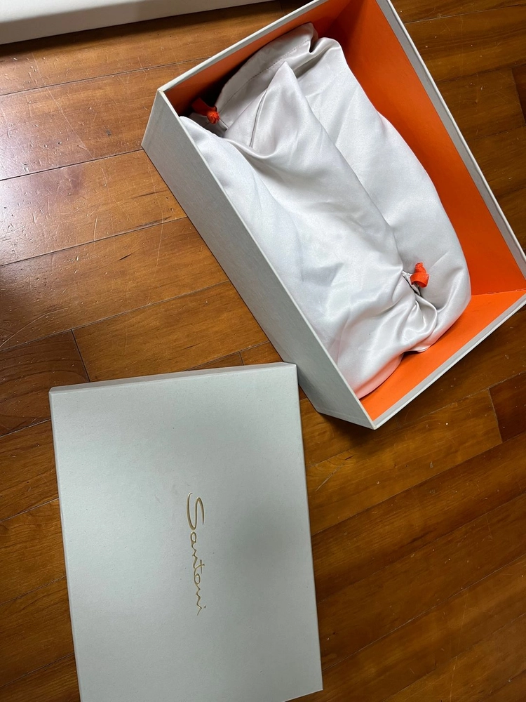 산토니 SANTONI 네이비 스웨이드 처카부츠 270사이즈 이미지