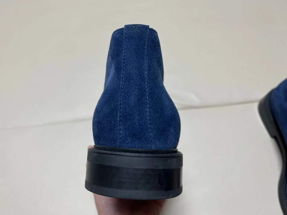 산토니 SANTONI 네이비 스웨이드 처카부츠 270사이즈 이미지