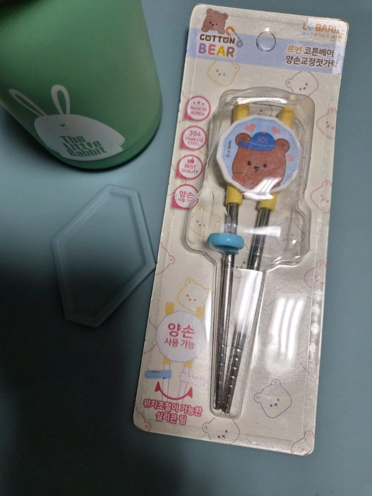 팔각유아실리콘식탁매트.스텐젓가락새거,텀블러새거 이미지