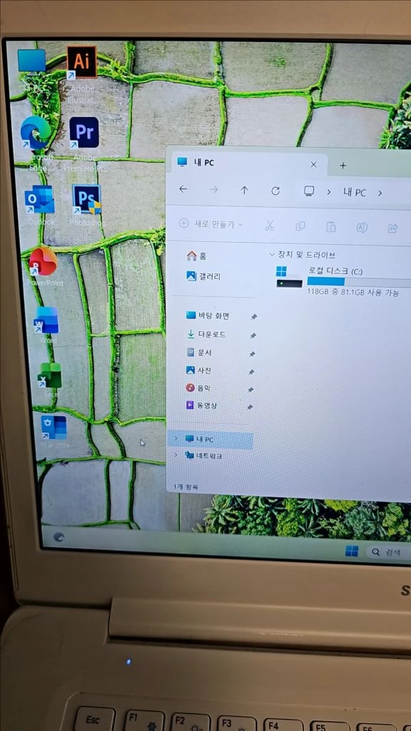 삼성 노트북 15인치 i5 강의 엑셀 서든 메이플 한글 이미지