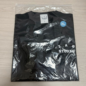 IAB STUDIO 아이앱스튜디오 반팔 티셔츠 블랙 ( SIZE XL ) 새상품 이미지