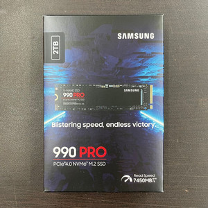 삼성 990 Pro 2TB SSD M.2 판매합니다 :) 이미지