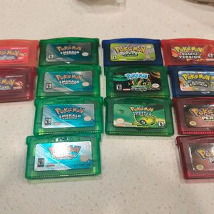 게임보이 어드밴스 GBA 게임팩 포켓몬스터 영어판 이미지
