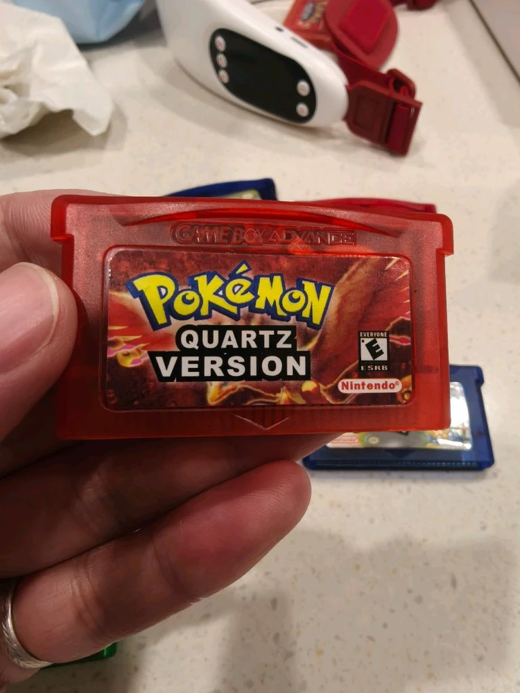 게임보이 어드밴스 GBA 게임팩 포켓몬스터 영어판 이미지