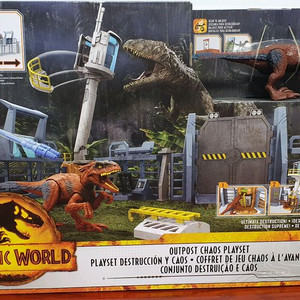 쥬라기월드 도미니언 아웃포스트 카오스 플레이세트 이미지