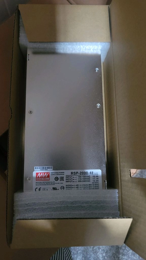 민웰 RSP-2000-48 파워서플라이 2000W 48V 42A 파워서플라이 MEAN WELL 이미지