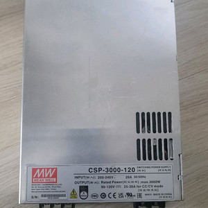 민웰 MW CSP-3000-120 파워 서플라이 파워서플라이 MEAN WELL 이미지