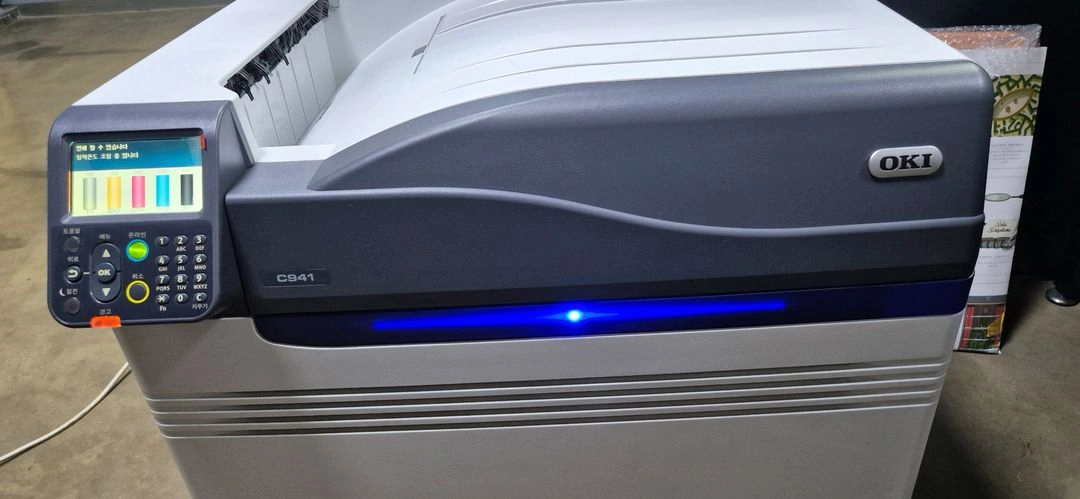 OKI C941 전사 LED프린터기 팝니다 이미지