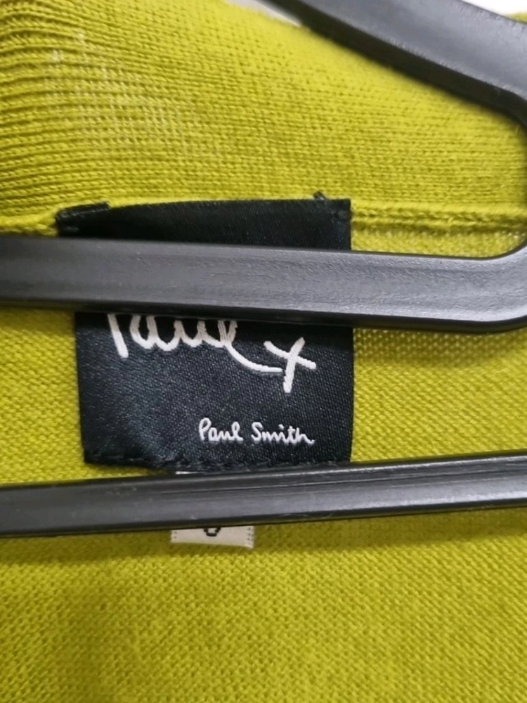 폴스미스 Paul Smith 코튼 울 브이넥 가디건 S 이미지