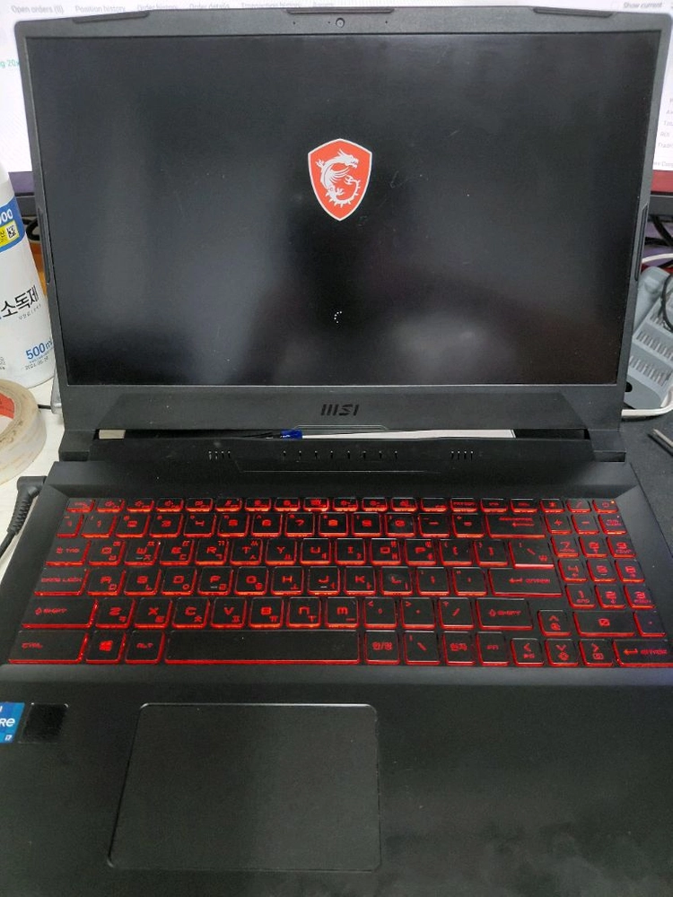 Msi Sword15 RTX3060 게이밍 노트북 이미지