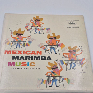 Capitol Mexican Marimba Music LP The Marimba Chiapas 미국반 수입LP 마림 이미지