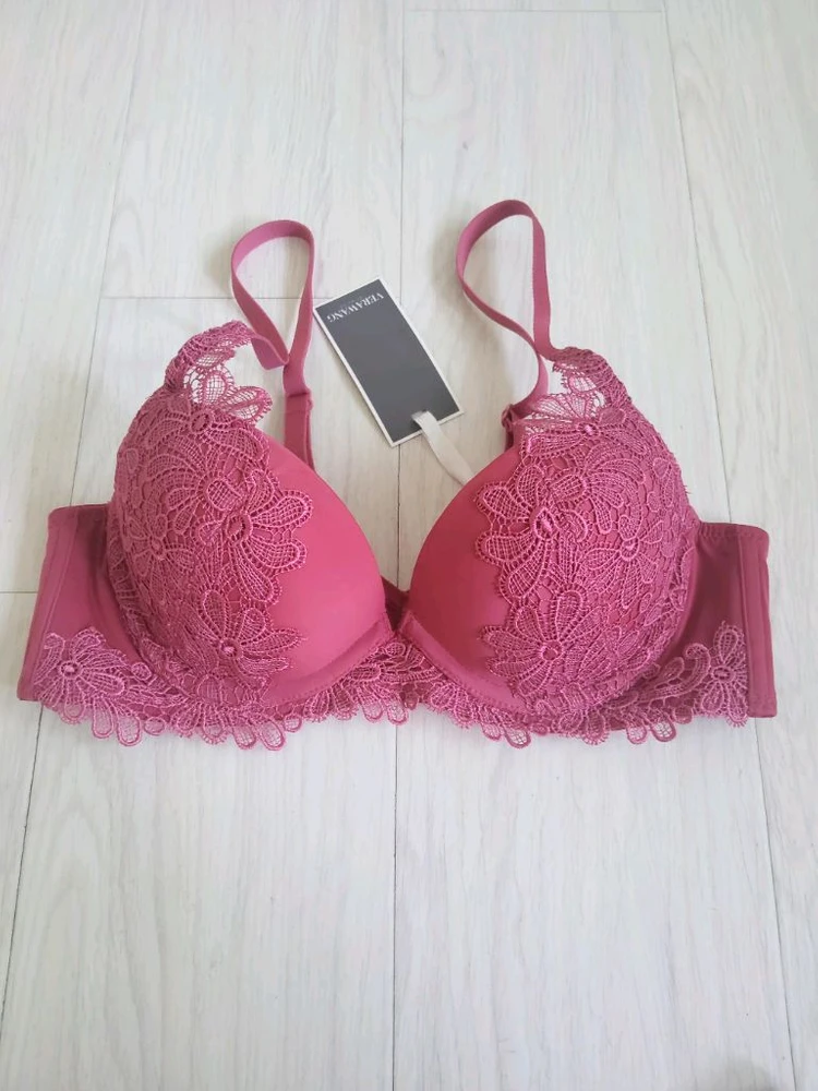 [새상품]명품 란제리 베라왕 란제리 브라+팬티 세트 이미지
