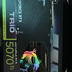 MSI 지포스 RTX 5070 Ti 게이밍 X 트리오 이미지