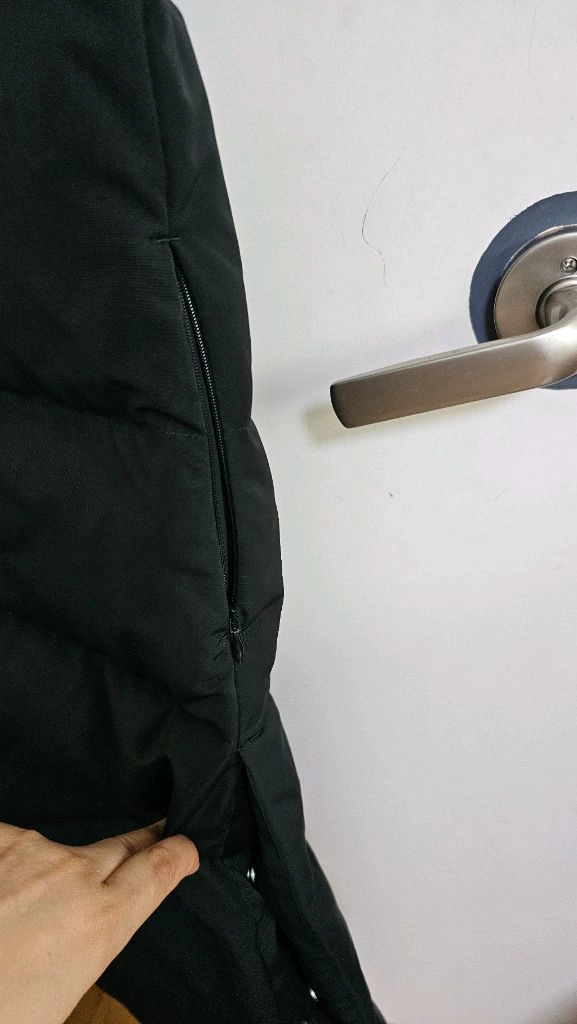 띠어리 다운패딩 롱조끼 (706 이미지