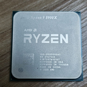 AMD ryzen 9 라이젠 5900X CPU 국내정품 이미지