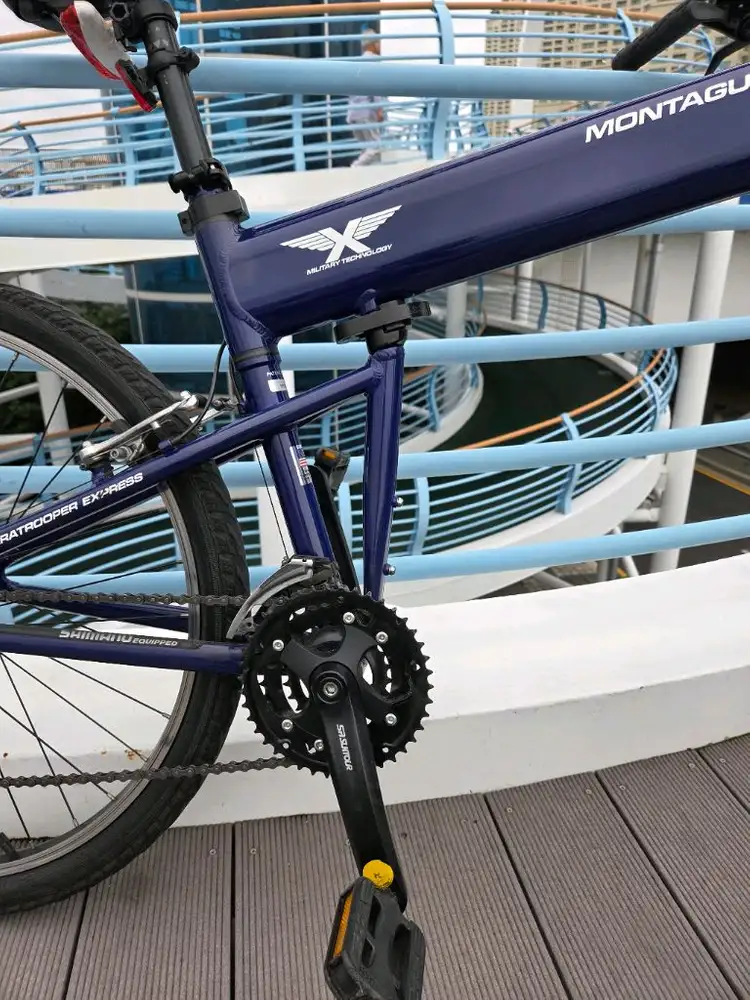몬테규 파라트루퍼 접이식 mtb 자전거 이미지
