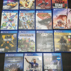 ps4 니드포스피드히트 잇테이크투 스파이더맨 레데리2 뿌요뿌요 닌자고 갓오브워3 호라이즌 블랙옵스4 마크 블러드본 이미지