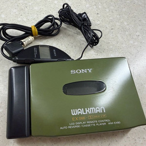 Sony WM-EX80 워크맨 카세트 플레이어 이미지