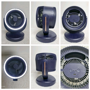 LED 탁상용 선풍기 충전식 이미지