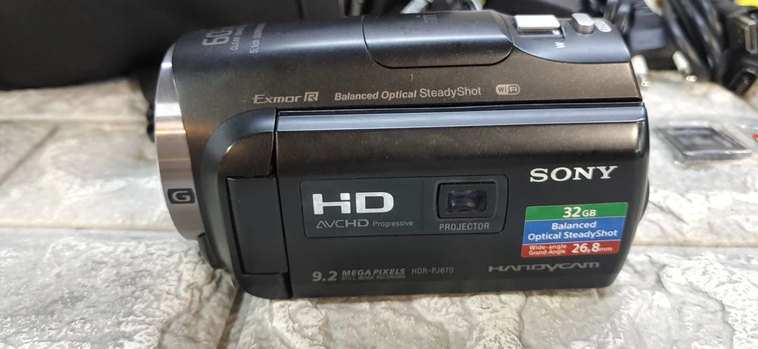 소니 hdr-pj670 빔프로젝터 디지털 캠코더 이미지