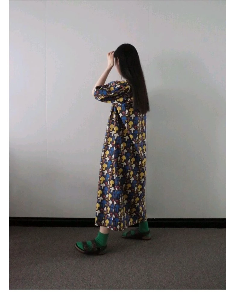 슬기로운생활 롱원피스 이미지